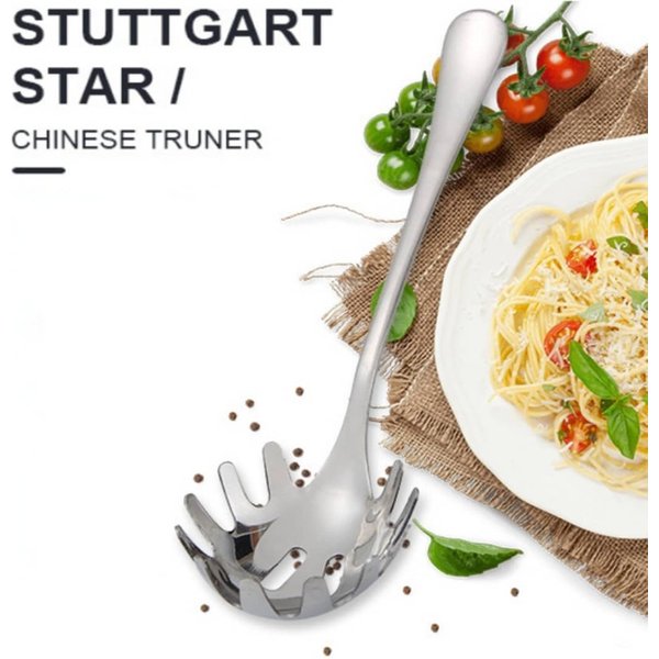 1pc Löffel multifunktion ale Nudel löffel Lebensmittels iebe Edelstahl Spaghetti Server Nudel sieb Schöpf löffel Nudel sieb Werkzeug