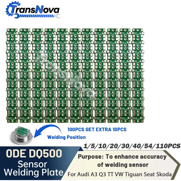 Für DQ500 DQ380 0DE DQ381 0GC Getriebe-Drucksensor Schweißlötplatte 1~54/110 Für Audi A3 Q3 TT VW Tiguan Seat Skoda