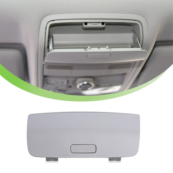 Car Gray Sunglass Glasses Holder Storage Box for VW Passat B6 2005-2011/ Golf MK5 2005-2010 / MK6 2008-2012 / Tiguan 2007-2015