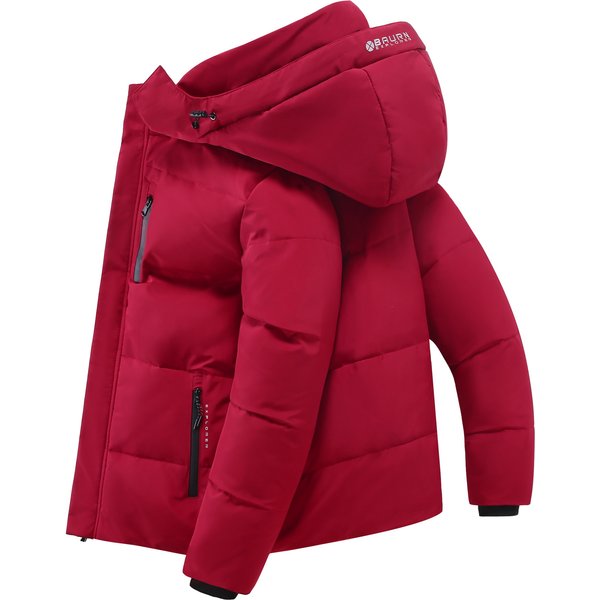 Nouveau hiver hommes à capuche décontracté court bouffant vestes homme blanc canard vers le bas manteaux qualité mâle extérieur coupe-vent plus épais chaud Parkas 5