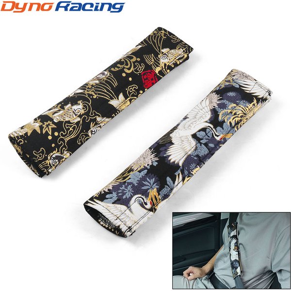 Universal Sitz Gürtel Abdeckung Tuch Auto Sicherheit Gürtel Abdeckung Schulter Pad Japanischen Stil Auto Dekoration Innen Zubehör