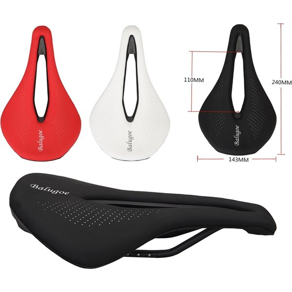 Bicycle Seat Saddle Mountain / Road Bike Saddles Mountain Bike Racing Saddle PU Breathable Soft Seat Cushion
