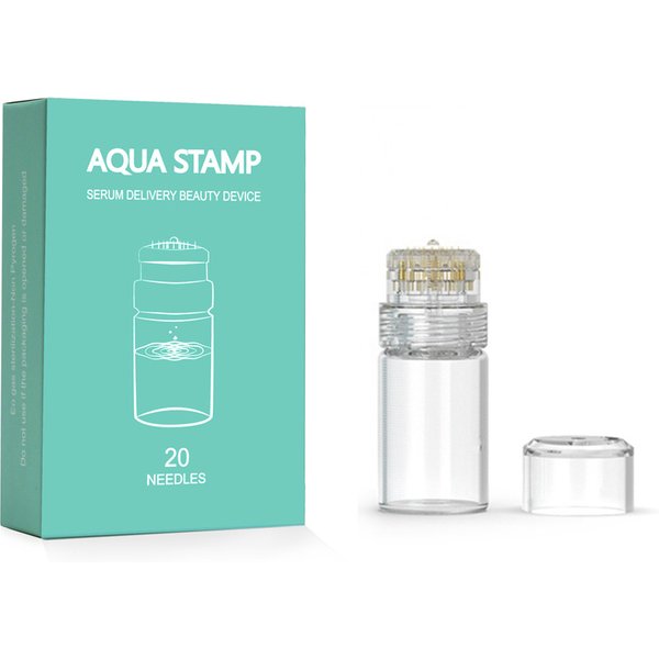 Hydra Needle Titan-Nadelwerkzeug und Serum-Applikator – kosmetisches Derma-Roller-Werkzeug für Gesicht, Bartwachstum – 0,2 mm/0,25 mm/0,3 mm