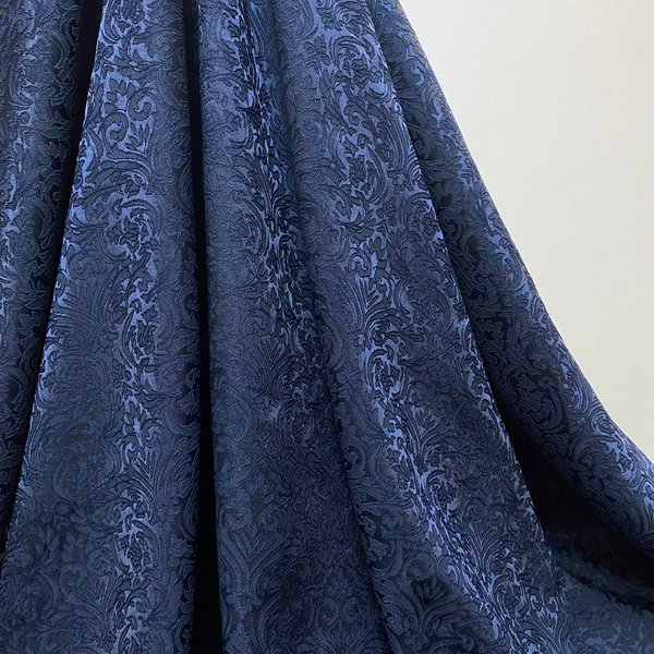 3D-strukturierter Jacquard-Stoff, luxuriöser Abendkleid-Brokat, Maxikleid-Stoff, geeignet für Jacke oder Polsterung