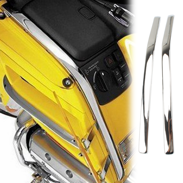 Bande de coulée de décoration de sacoche latérale, garniture de boîte latérale, accessoires de moto, Honda GoldOOGL1800 2001-2011 GL 1800