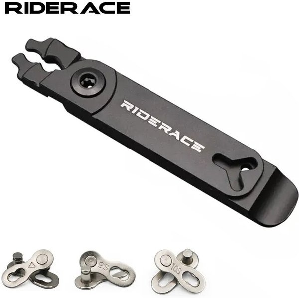 RIDERACE Fahrradkettenzange Mini MTB Fahrrad Schnellmontage- und Demontagezange Fahrradkettenverschluss Öffnungs- und Schließzange Reparaturwerkzeug