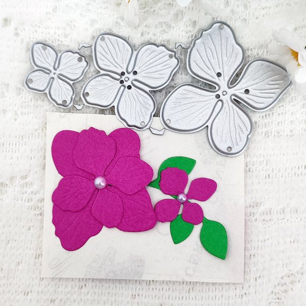 Blumen Goldfisch Mandala Spitze Horn Metall Schneidwerk zeug DIY Präge Matrizen Cutter Handwerk Papier Karte Scrap booking machen