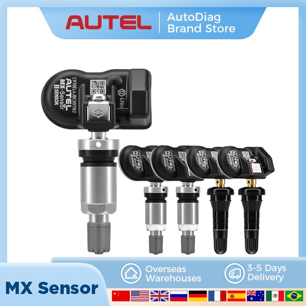 Autel MX Sensor 4PCS 8PCS Set 433 315MHZ TPMS Sensor Reifen Reparatur Werkzeuge MaxiTPMS Pad Reifendruck Monitor programmierbare MX-Sensor