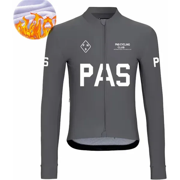 Koszulka rowerowa z długim rękawem, ocieplana polarem, męska, zimowa, ciepła, na rower górski i szosowy, wiatroodporna, Maillot Ciclismo Hombr, 2024