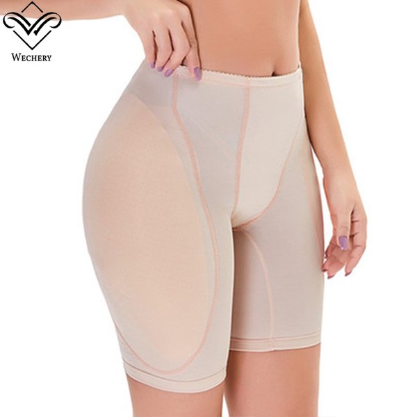 Femmes taille haute formateur hanche coussinets Shapewear Pantie avec remplissage sur le bout à bout Shaper faux cul rehausseur cuisse tondeuse