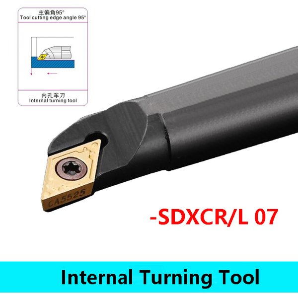 LIHAOPING S08K S10K S12M S16Q SDXCR07 SDXCL07 CNC Drehmaschine Cutter Werkzeuge SDXCR SDXCL Interne Drehen Werkzeug Halter Schaft DCMT Einsätze