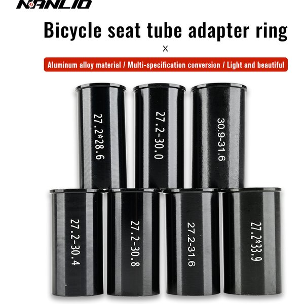 Aluminum Alloy Bicycle Seatpost Sleeve Convert Seat Post Tube Conversion Adapter 27.2 to 28.6 30.0 30.4 30.8 31.6 33.9mm Diamete