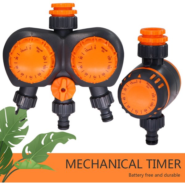 Garten Mechanische Timer 1-3 Outlet Tap Schlauch Sprinkler 2 Stunden Controller Automatische Intelligente Bewässerung Bewässerung Gerät Werkzeug