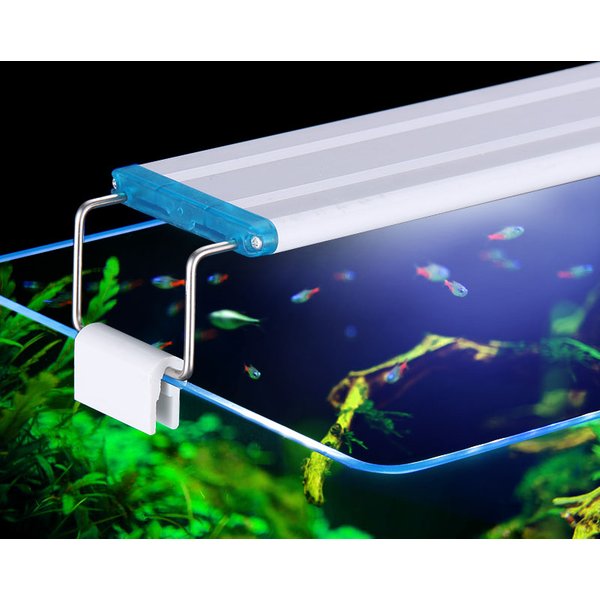 18~70CM Super Bright Lamp LED Aquarium Light For Aquatic Plant Fish Tank Extensible Clip Lamp 90~260V