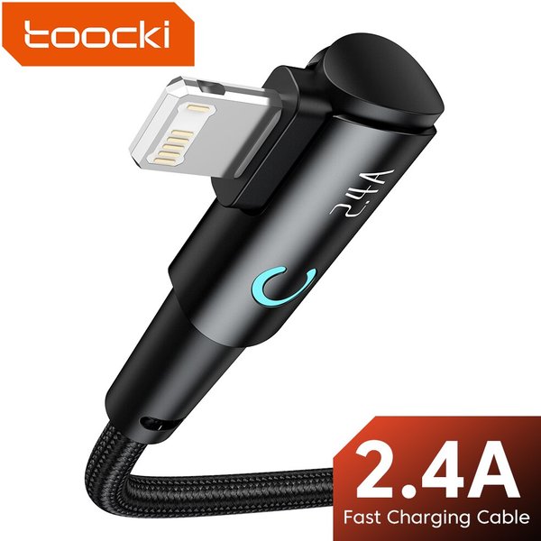 Toocki USB-Kabel für iPhone 14 13 12 11 Pro Max, schnelles Ladekabel, USB-Kabel für iPhone 12 11 X XR 8 7