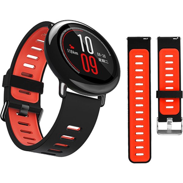 22mm Smart Watch Band für Xiaomi Huami Amazfit Stratos 2 2S Weiches Silikon-Armband für Xiaomi Huami Amazfit PACe Armband