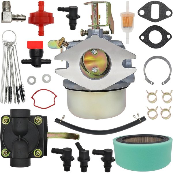 K241 K301 Vergaser Kompatibel mit Kohler K241 K301 M10 M12 10PS 12PS Gusseisenmotoren Vergaser für Cub Cadet Ersetzt Teil 47 853 23