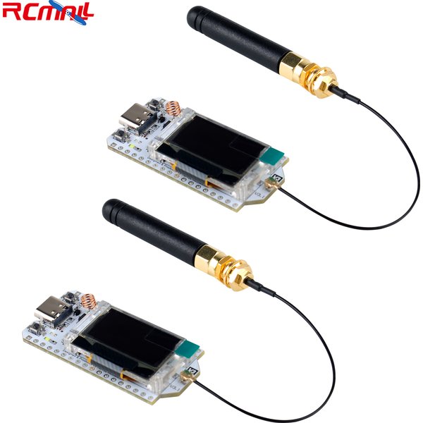 2 pièces Heltec LoRa32 V3 868MHz 915MHz carte de développement SX1262 0.96 pouces OLED affichage BT + WIFI Lora Kit pour Arduino IOT méshtastique