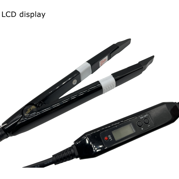 628 Heat Hair Connector Temperature Controllable Heating Iron Heat Keratin Hair Extensions Tools LCD Display Mini Iron Fusion