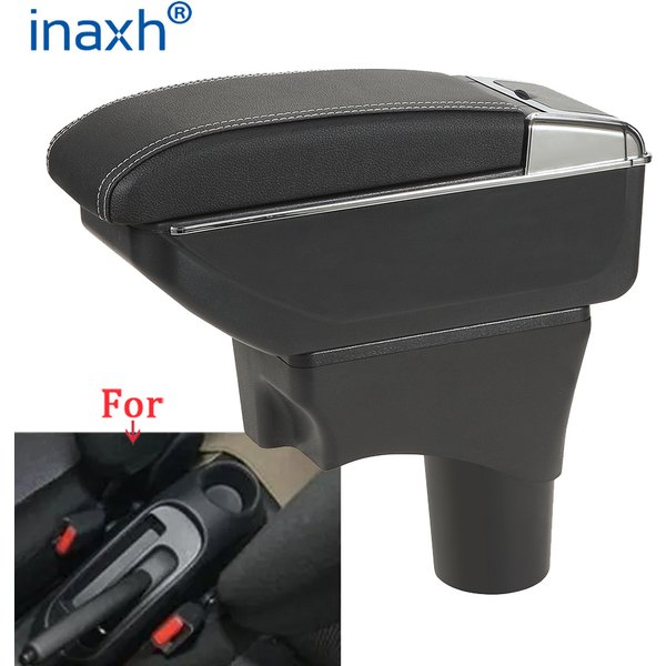 Boîte de rangement d'accoudoir de voiture, bras de console centrale pet, Nissan March Micra K13 MK4 IV, Nissan Sunny, 2010-2022