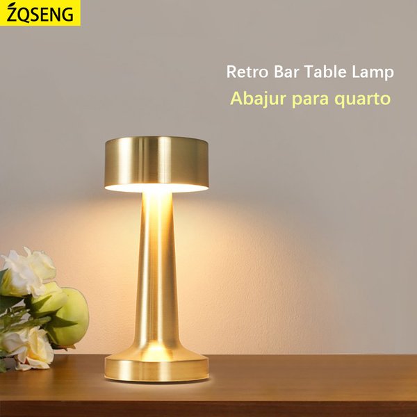 Lampe De Table De Bar rétro Lampara De Noche dortoir Abajur décor De Chambre décoration Chambre bureau chambre café Luces Led veilleuse