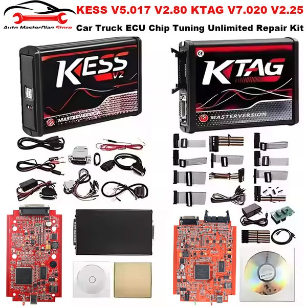A+++ EU-Version KESS V2 V5.017 KTAG V7.020 ECU-Programmierwerkzeug OBD2 BDM ECU-Programmierer für Auto und LKW Kess Ktag ECU-Programmierer