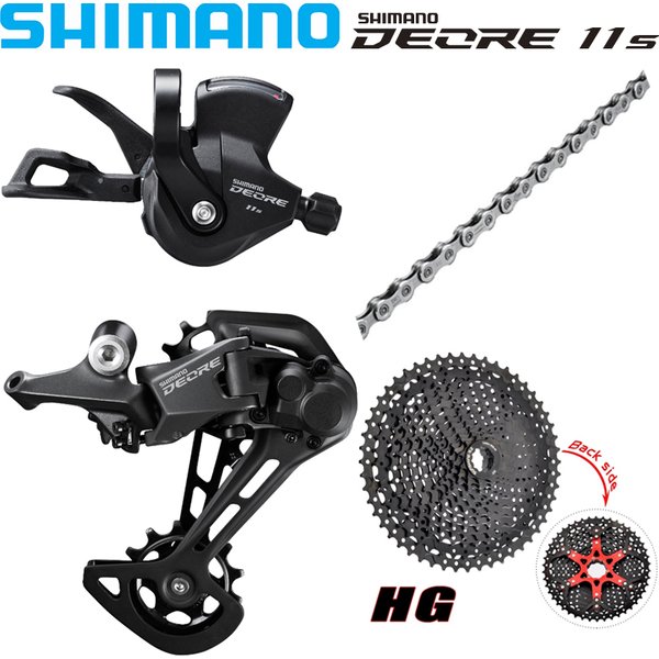 SHIMANO DEORE M5100 1X11Speed Groupset RAPIDFIRE PLUS Schalthebel Schaltwerk Sunshine MTB Fahrrad Kassette 46T 50T 52T