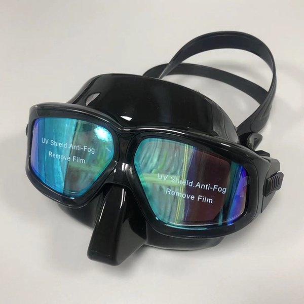 QYQ professionnel plongée en apnée masque de plongée sous-marine lunettes de plongée en Silicone masque de plongée panoramique pour adulte lunettes de natation plongée en apnée