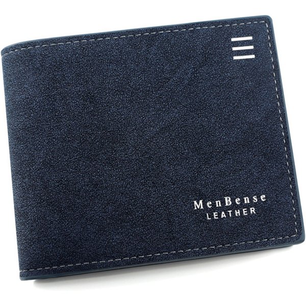 Nouveaux portefeuilles courts pour hommes porte-carte portefeuille masculin classique avec poche à monnaie fermeture éclair mode givré mince sacs à main pour hommes