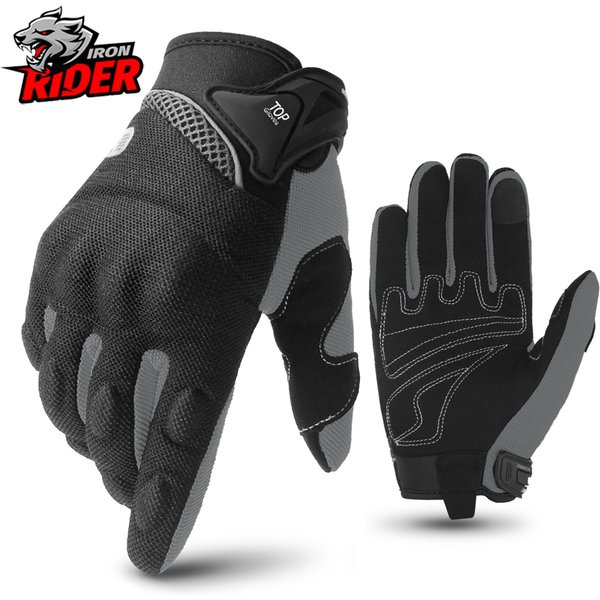 Sommer Motorrad handschuhe atmungsaktive Voll fingers chutz Touchscreen Guantes Racing Moto Motocross Outdoor Sport handschuhe