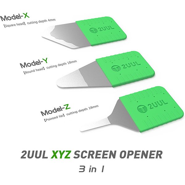 2uul da91 xyz 3 in1 Bildschirm öffner Set hohe Zähigkeit langlebige Handy-LCD-Bildschirm Demontage Reparatur Druck karte