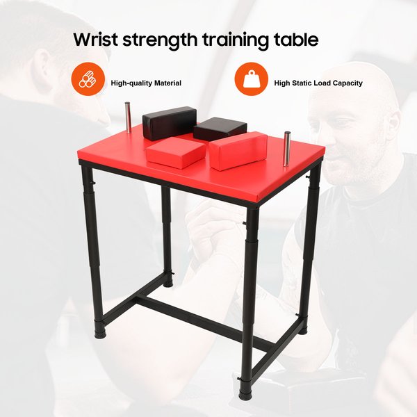 Professioneller Armwrestling-Tisch, Kampftisch zum Wrestling mit Standardarm, Übungsgeräte mit Standard-Handgelenkständer