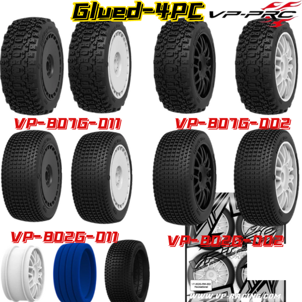 Credible PRO 807 802 1/8 RC Bumosquito Rally Truck opathy, 17mm, écrou collé, pratique récréative, résistant à l'usure, ARRMA Xray Hsp Kyosho, 4 pièces
