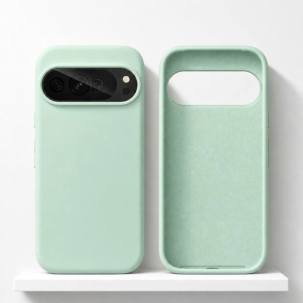 Für Google Pixel 11 10 9 Pro XL Hülle Einfache hautfreundliche Flüssigsilikonhülle für Pixel11 Pro XL stoßfester Bumper Funda