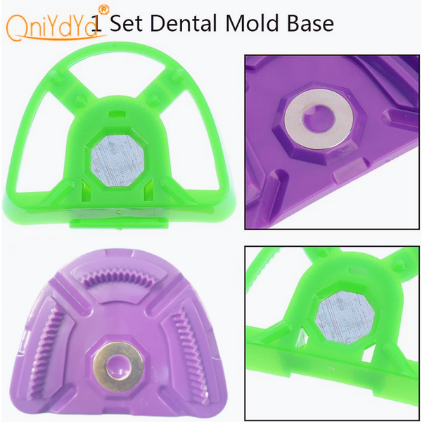 1Set Dental Model Magnetic Parting Box Dental Lab Model Base Equipment Dental Tools