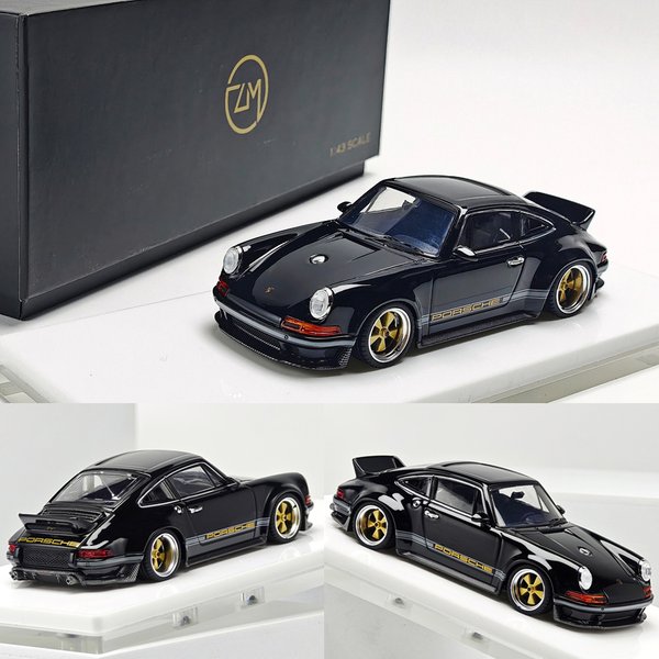 Modèle Zincit 1/43 Singer DLS, voiture miniature en alliage moulé sous pression avec vitrine, cadeau de collection limité pour hommes