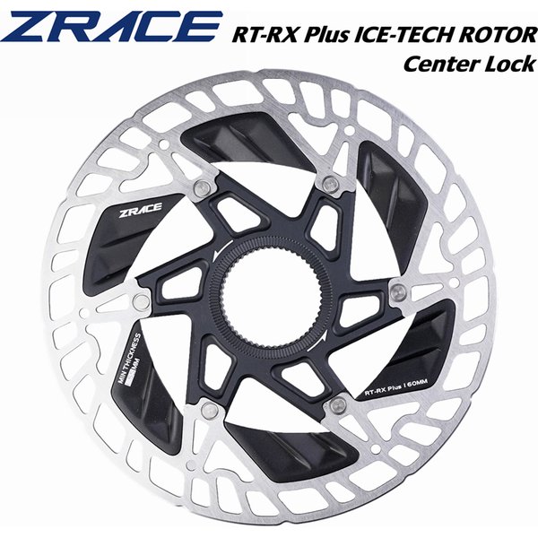 ZRACE RT-RX Plus ICE-TECH Center Lock Disc Rotor, Ultralight Strong Heat Dissipation Floating Rotor 160mm Road Disc Brake