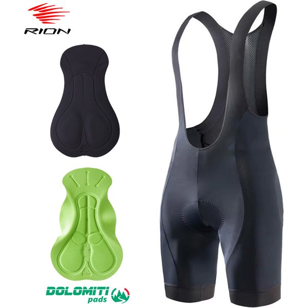 RION haute qualité classique hommes cyclisme cuissard vélo Culotte Ciclismo vélo pantalon Pad vtt vêtements Bretelle Bretelle Dolomiti