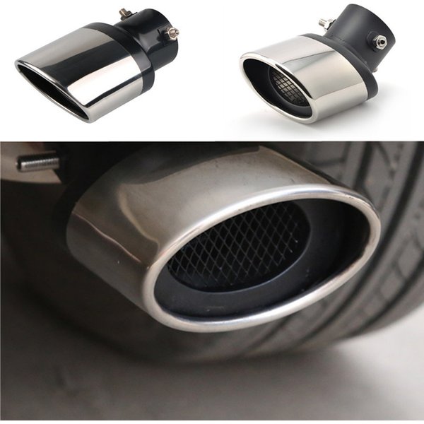 Universelle Edelstahl Auto Auspuff Schall dämpfer Spitze Rohre Abdeckungen für Opel Mokka Corsa D Astra G J H Insignia Vectra