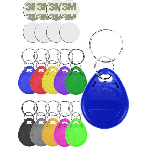 100pcs / lot t5577 em4305 RFID 125khz key card copie réinscriptible réinscriptible répétition proximité ID token ring accès vide