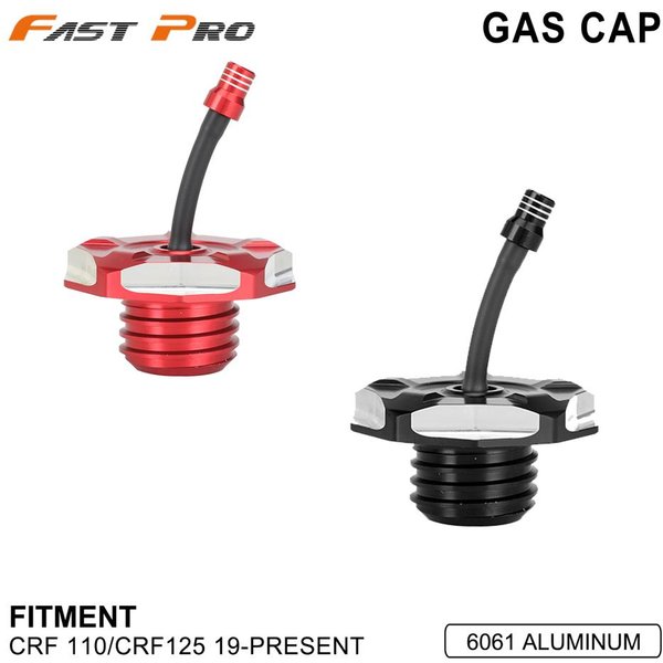 Gaz Yakıt Deposu kapatma başlığı Motosiklet Aksesuarları HONDA CRF110 CRF 110 19-HESENT CRF 125 CRF 125 19-HESENT Alüminyum