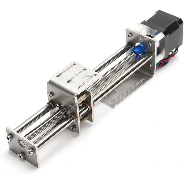 Funssor-Kit de mouvement linéaire CNC Z Axis Slide, 50mm, 150mm, course de glissière avec moteur pas à pas NEMA17 pour machine à graver Reprap, 1PC