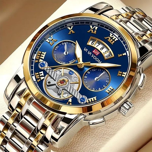 Relogio Masculino Top marque hommes montre de luxe en acier inoxydable Luminescence horloge décontracté Chic 3Bar étanche montre de Sport en plein air