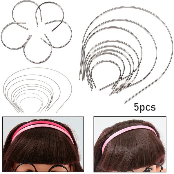 5 pièces offre spéciale qualité mignon 1/3 1/4 1/6 1/8 pour poupée bandeau matériaux poupée cheveux décoration accessoires bricolage poupée