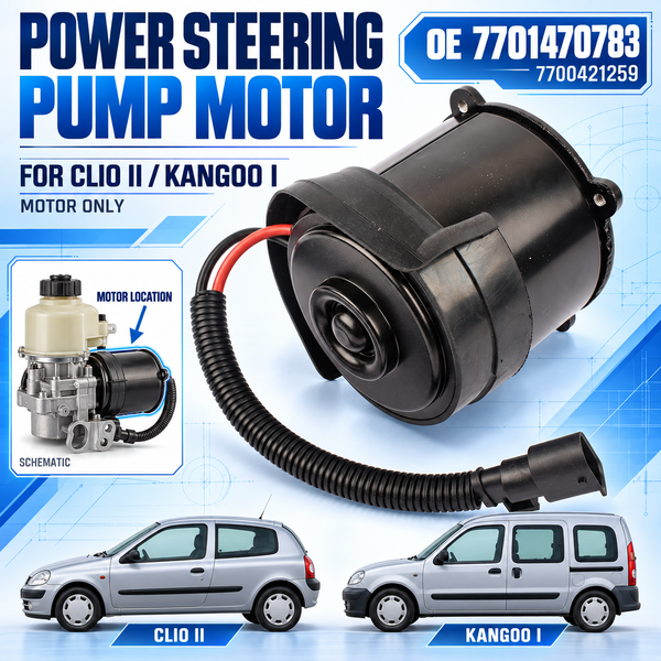AP02 für NISSAN KUBISTAR RENAULT Kangoo CLIO II Clio 2 1.5 dci 1.9 dti 1.4 THALIA SERVO PUMP Elektrische Servolenkungspumpe Motor