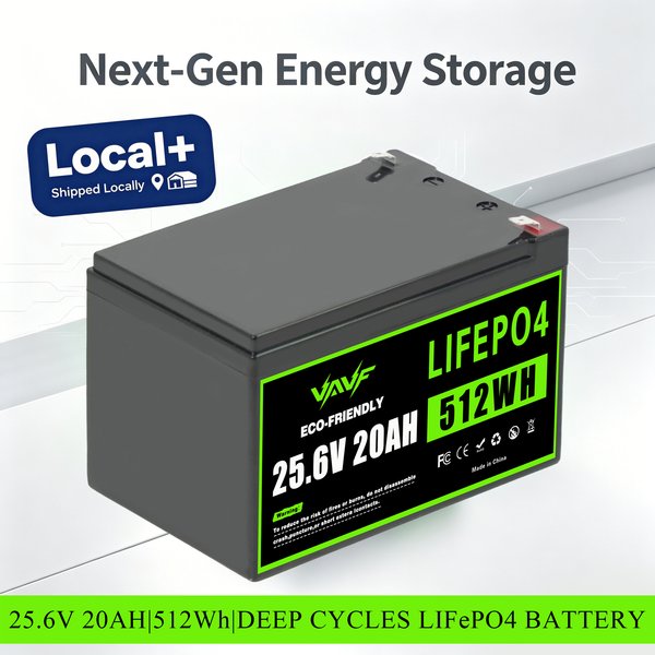 24V 20000mAh LiFePO4 Batteriepack, wiederaufladbar, EU-Lager im Ausland, für Solarsysteme, Wohnmobile, Boote, Fischfinder, Tor-Motoren, Sprühgeräte, Rasenlampen, Notstromversorgung, schnelle Lieferung