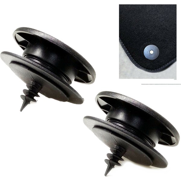 2 Pcs Universal Car Floor Mat Carpet Clips Fixing Grips Floor Holder Anti Skid Fastener Retainer Car Accessories