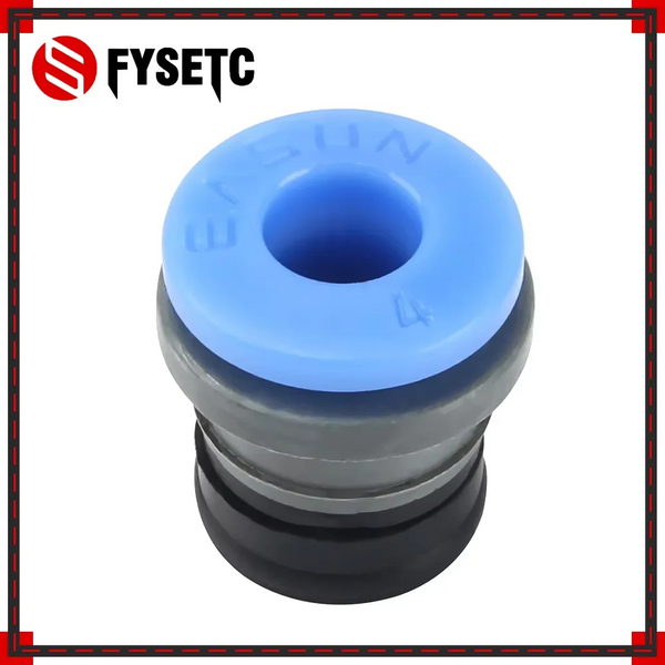 FYSETC Bowden ECAS04 Extruder-Einbauclemmen für 3D-Druckerteile, andere einbaubare Rohre, PTFE-Rohr, blaue Klemmen