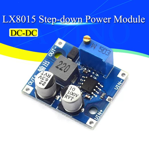 Module d'alimentation abaisseur réglable LX8015 DC-DC, entrée 5-80V à 1-62V 1,5a, convertisseur de puissance sur XL7015 pour Circuit d'énergie solaire