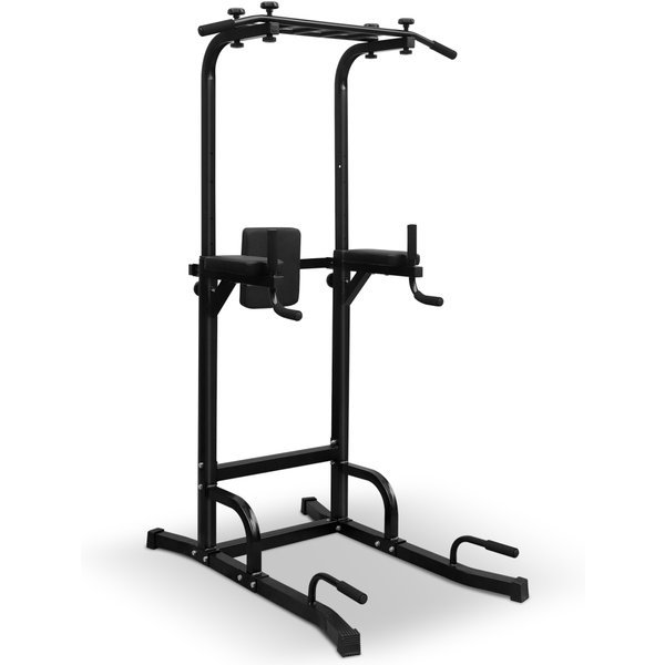 Power Tower Klimmzugstange Dip-Station - All-in-One Krafttrainingsgerät für Heimfitness Ganzkörper-Workouts, Einfache Montage